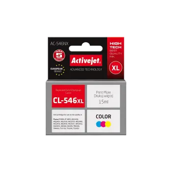 ACTIVE JET INK ΣΥΜΒΑΤΟ ΜΕ CANON AC-546NX #CL-546XL TRICOLOR 15ml (Α) #8288B001