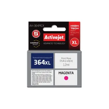 ACTIVE JET  INK ΣΥΜΒΑΤΟ ΜΕ HP AH-364MCX #364XL MAGENTA 12ml (Α) #CB324EE