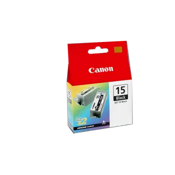 CANON INK #BCI-15B BLACK 5.3ml #8190A002AA 2 ΤΕΜΑΧΙΑ