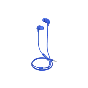 CELLY ΑΚΟΥΣΤΙΚΑ ΜΕ ΜΙΚΡΟΦΩΝΟ FLAT CABLE ΜΠΛΕ