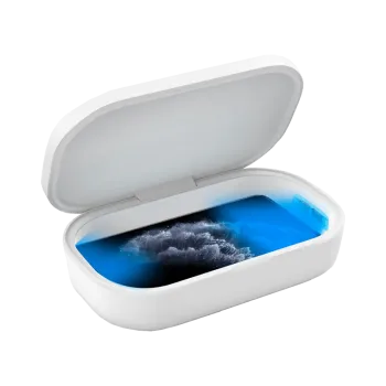 CELLY ΣΥΣΚΕΥΗ ΑΠΟΣΤΕΙΡΩΣΗΣ UV 5.5x12.2x20cm ΛΕΥΚΗ