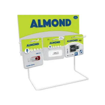 ALMOND ΒΙΤΡΙΝΑ ΜΕΤΑΛΛΙΚΗ ΕΠΙΤΡΑΠΕΖΙΑ 3Θ. BLISTER ΔΩΡΟ