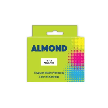 ALMOND INK ΣΥΜΒΑΤΟ ΜΕ EPSON  #T0713 MAGENTA 12ml (N) #C13T07134012