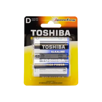 TOSHIBA ΜΠΑΤΑΡΙΕΣ LR 20 D ΑΛΚΑΛΙΚΕΣ ΜΕΓΑΛΕΣ 2 ΤΕΜΑΧΙΑ