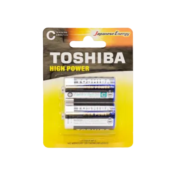 TOSHIBA ΜΠΑΤΑΡΙΕΣ LR 14 C ΑΛΚΑΛΙΚΕΣ ΜΕΣΑΙΕΣ 2 ΤΕΜΑΧΙΑ
