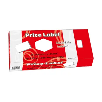 MOTEX ΕΤΙΚΕΤΕΣ ΑΥΤΟΚΟΛΛΗΤΕΣ 26x16mm ΛΕΥΚΕΣ 20 ΡΟΛΑ 1000 ΤΕΜΑΧΙΑ (Το προιόν πωλείται σε μεμονωμένα τεμάχια του ενός)