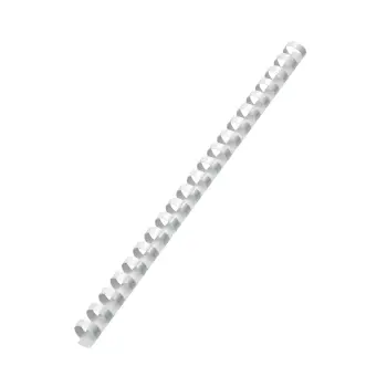 OPUS ΣΠΙΡΑΛ ΒΙΒΛΙΟΔΕΣΙΑΣ ΠΛΑΣΤΙΚΟ 10mm ΛΕΥΚΟ 100 ΤΕΜΑΧΙΑ (Το προιόν πωλείται σε μεμονωμένα τεμάχια του ενός)