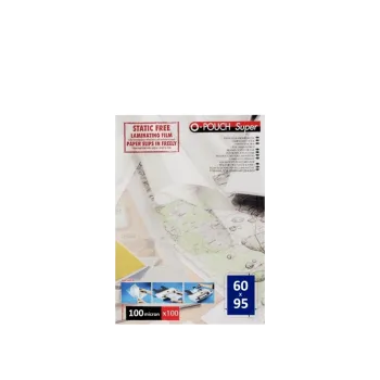 OPUS ΔΙΦΥΛΛΑ ΠΛΑΣΤΙΚΟΠΟΙΗΣΗΣ 100mic 60x95  100 ΤΕΜΑΧΙΑ (Το προιόν πωλείται σε μεμονωμένα τεμάχια του ενός)