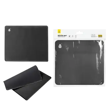 MTK MOUSE PAD 25x21x0.15cm ΜΑΥΡΟ