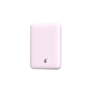 MTK POWER BANK 6500mAh 5V/2A 2 USB IRIS ΡΟΖ