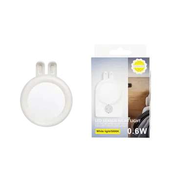 MTK ΦΩΤΑΚΙ ΝΥΚΤΟΣ LED ΜΕ ΑΙΣΘΗΤΗΡΑ 5000Κ 0.6W ΛΕΥΚΟ
