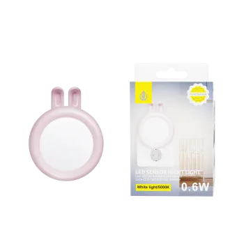 MTK ΦΩΤΑΚΙ ΝΥΚΤΟΣ LED ΜΕ ΑΙΣΘΗΤΗΡΑ 5000Κ 0.6W ΡΟΖ