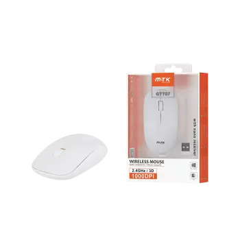 MTK ΠΟΝΤΙΚΙ ΑΣΥΡΜΑΤΟ OPTICAL 3D 2.4GHz/800/1000/1600 ΛΕΥΚΟ