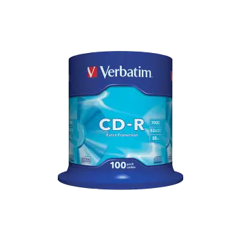 VERBATIM CD-R 700MB 52X DATALIFE CB 100 ΤΕΜΑΧΙΑ (Το προιόν πωλείται σε μεμονωμένα τεμάχια του ενός)