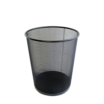 METRON ΚΑΛΑΘΙ ΑΧΡΗΣΤΩΝ ΜΕΤΑΛΛΙΚΟ Φ29.5x35cm 19.5lt ΜΑΥΡΟ
