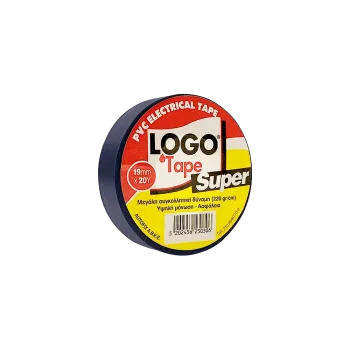 LOGO ΗΛΕΚΤΡΟΜΟΝΩΤΙΚΗ 1.9cm x 18m ΜΑΥΡΗ SUPER 10 ΤΕΜΑΧΙΑ (Το προιόν πωλείται σε μεμονωμένα τεμάχια του ενός)