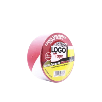 LOGO ΤΑΙΝΙΑ ΣΗΜΑΝΣΗΣ 5cm x 200m ΚΟΚΚΙΝΗ/ΛΕΥΚΗ 1 ΤΕΜΑΧΙΟ