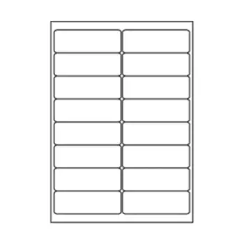 SOREX ΕΤΙΚΕΤΕΣ ΑΥΤΟΚΟΛΛΗΤΕΣ ΓΙΑ ΕΚΤΥΠΩΤΗ A4 2x8 99.1x34mm 100 ΦΥΛΛΑ