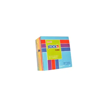 STICK'N ΚΥΒΟΣ ΑΥΤΟΚΟΛΛΗΤΑ 50x50mm ΜΠΛΕ ΝΕΟΝ-ΠΑΣΤΕΛ 250 ΦΥΛΛΑ