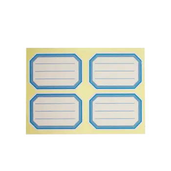 ΕΤΙΚΕΤΕΣ ΑΥΤΟΚΟΛΛΗΤΕΣ ΣΧΟΛΙΚΕΣ 49x71mm 4/ΦΥΛΛΟ 10 ΦΥΛΛΑ