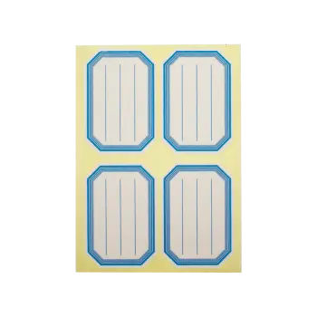 ΕΤΙΚΕΤΕΣ ΣΧΟΛΙΚΕΣ ΑΥΤΟΚΟΛΛΗΤΕΣ 49x71mm 4/ΦΥΛΛΟ 40 ΦΥΛΛΑ