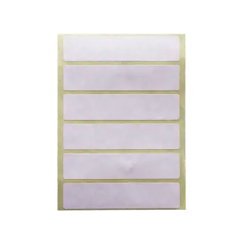 ΕΤΙΚΕΤΕΣ ΑΥΤΟΚΟΛΛΗΤΕΣ 100x22mm 6/ΦΥΛΛΟ Ν6 ΛΕΥΚΕΣ 40 ΦΥΛΛΑ
