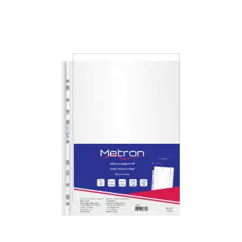 METRON ΖΕΛΑΤΙΝΗ Π Α4 ΕΝΙΣΧΥΜΕΝΗ 70mm 100 ΤΕΜΑΧΙΑ (Το προιόν πωλείται σε μεμονωμένα τεμάχια του ενός)