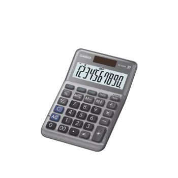 CASIO ΑΡΙΘΜΟΜΗΧΑΝΗ 10 ΨΗΦΙΩΝ 14.85x10.1x2.76cm MS-100FM