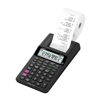 CASIO ΑΡΙΘΜΟΜΗΧΑΝΗ ΤΑΙΝΙΑΣ 12 ΨΗΦΙΩΝ 23.9x10.2cm HR-8RCE