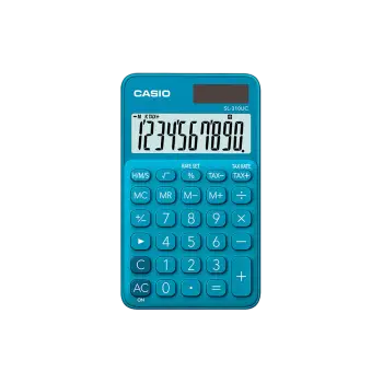 CASIO ΑΡΙΘΜΟΜΗΧΑΝΗ ΑΠΟΦΟΡΟΛΟΓΗΣΗΣ 10 ΨΗΦΙΩΝ 11.85x7cm SL-310UC ΜΠΛΕ