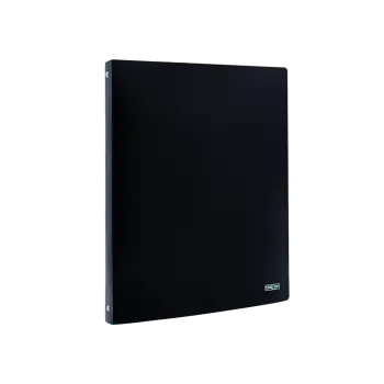 METRON ΝΤΟΣΙΕ Α4 4 ΚΡΙΚΟΙ ΠΛΑΣΤΙΚΟ 2cm ΜΑΥΡΟ  (Το προιόν πωλείται σε μεμονωμένα τεμάχια του ενός)