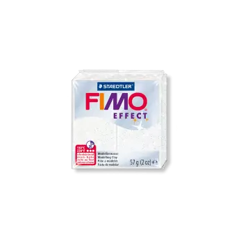 STAEDTLER ΠΗΛΟΣ 57gr FIMO EFFECT GLITTER WHITE