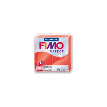 STAEDTLER ΠΗΛΟΣ 57gr FIMO EFFECT RED TRANSPARENT