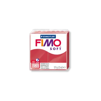 STAEDTLER ΠΗΛΟΣ 6 x 57gr FIMO SOFT CHERRY RED