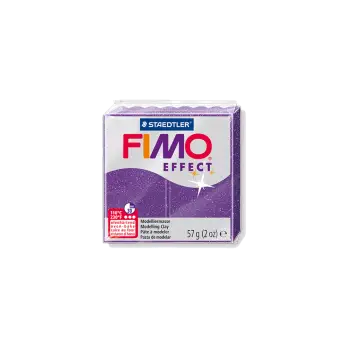 STAEDTLER ΠΗΛΟΣ 6 x 57gr FIMO EFFECT GLITTER PURPLE