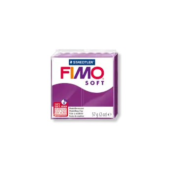 STAEDTLER ΠΗΛΟΣ 6 x 57gr FIMO SOFT PURPLE