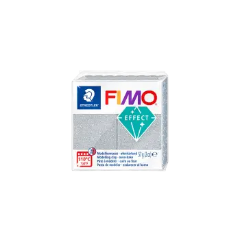 STAEDTLER ΠΗΛΟΣ 6 x 57gr FIMO EFFECT GLITTER SILVER