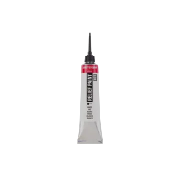 ROYAL TALENS ΠΕΡΙΓΡΑΜΜΑ ΓΥΑΛΙΟΥ 20ml AMSTERDAM DECO RELIEF WHITE 4 ΤΕΜΑΧΙΑ (Το προιόν πωλείται σε μεμονωμένα τεμάχια του ενός)