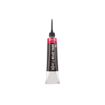 ROYAL TALENS ΠΕΡΙΓΡΑΜΜΑ ΓΥΑΛΙΟΥ 20ml AMSTERDAM DECO RELIEF BLACK 4 ΤΕΜΑΧΙΑ (Το προιόν πωλείται σε μεμονωμένα τεμάχια του ενός)