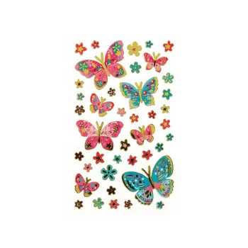 BSB ΑΥΤΟΚΟΛΛΗΤΑ 1 ΦΥΛΛΟ 7.8x12.5cm CREATIVE ΠΕΤΑΛΟΥΔΕΣ