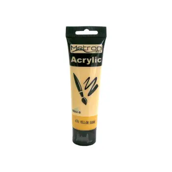 METRON ART ΧΡΩΜΑ ΑΚΡΥΛΙΚΟ 100ml YELLOW OCHRE 6 ΤΕΜΑΧΙΑ (Το προιόν πωλείται σε μεμονωμένα τεμάχια του ενός)