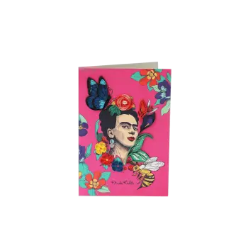 ORIGAMO ΚΑΡΤΑ ΕΥΧΕΤΗΡΙΑ QUILLING ΦΥΣΗ FRIDA KAHLO 18.5x14cm FILIGRANA