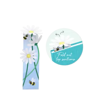 ORIGAMO ΣΕΛΙΔΟΔΕΙΚΤΗΣ ΜΑΡΓΑΡΙΤΕΣ