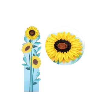 ORIGAMO ΣΕΛΙΔΟΔΕΙΚΤΗΣ ΗΛΙΟΤΡΟΠΙΑ