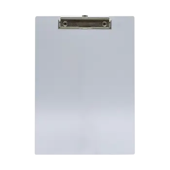 METRON ΠΙΝΑΚΙΔΑ ΣΕΜΙΝΑΡΙΟΥ ΜΕ ΠΙΑΣΤΡΑ Α4 ΠΛΑΣΤΙΚΟ ΔΙΑΦΑΝΟ ΛΕΥΚΟ