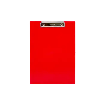 METRON ΠΙΝΑΚΙΔΑ ΣΕΜΙΝΑΡΙΟΥ ΜΕ ΠΙΑΣΤΡΑ ΠΛΑΣΤΙΚΟ Α4 ΜΑΤ ΚΟΚΚΙΝΟ