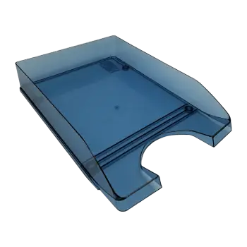 METRON ΔΙΣΚΟΣ ΓΡΑΦΕΙΟΥ ΠΛΑΣΤΙΚΟΣ ΔΙΑΦΑΝΟ BLUE BLACK