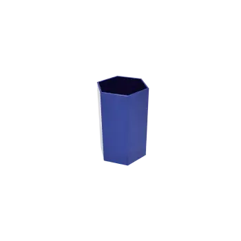 METRON ΜΟΛΥΒΟΘΗΚΗ ΠΟΛΥΓΩΝΗ ΜΕΤΑΛΛΙΚΟ ΜΠΛΕ