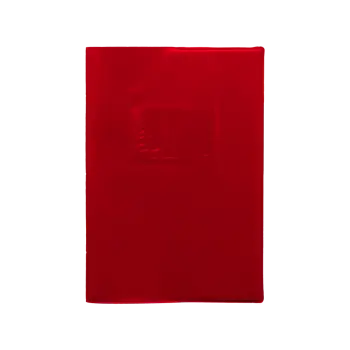 ΚΑΛΥΜΜΑΤΑ ΤΕΤΡΑΔΙΟΥ ΜΑΤ 17x25cm / ΘΗΚΗ ΕΤΙΚΕΤΑ 10 ΤΕΜΑΧΙΑ ΚΟΚΚΙΝΟ (Το προιόν πωλείται σε μεμονωμένα τεμάχια του ενός)