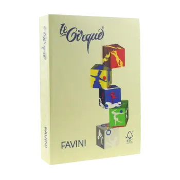 FAVINI ΧΑΡΤΙ Α4 80gsm ΚΙΤΡΙΝΟ ΠΑΣΤΕΛ 500 ΦΥΛΛΑ